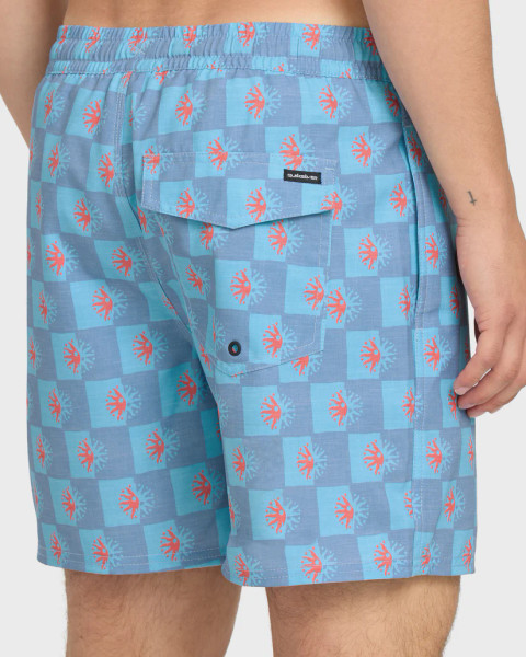 Quiksilver Mix Volley 17 Swim Trunks [Infinity]