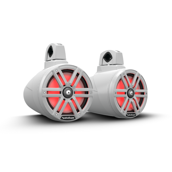 Rockford Fosgate M2 8” Color Optix™ 2-Way Wake Tower Speakers (pair)
