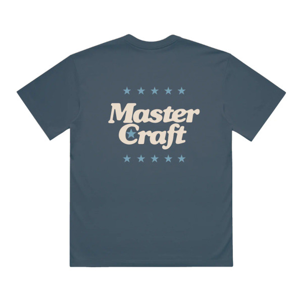 MasterCraft Stars & Stripes Lakefront T-Shirt [Charcoal Blue] 2