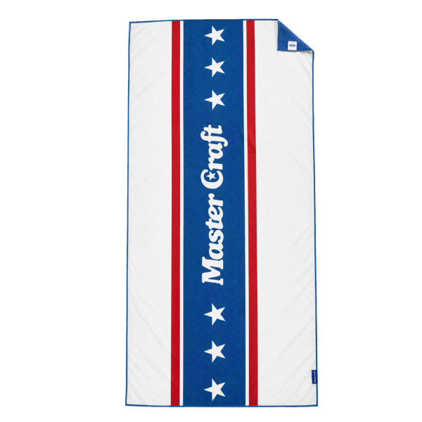 MasterCraft Stars & Stripes Quick-Dry Towel [White]