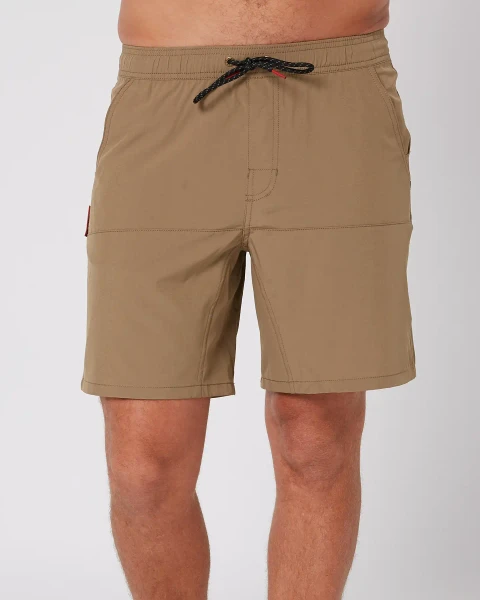 Follow All Day Shorts [Deep Taupe]