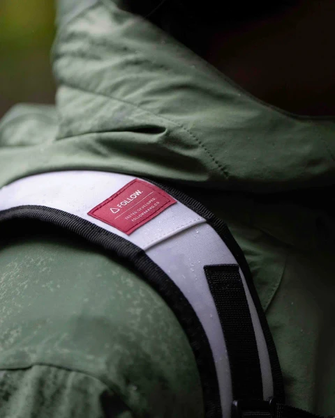 Follow Life Backpack [Light Grey] 9