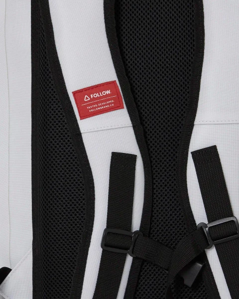 Follow Life Backpack [Light Grey] 5