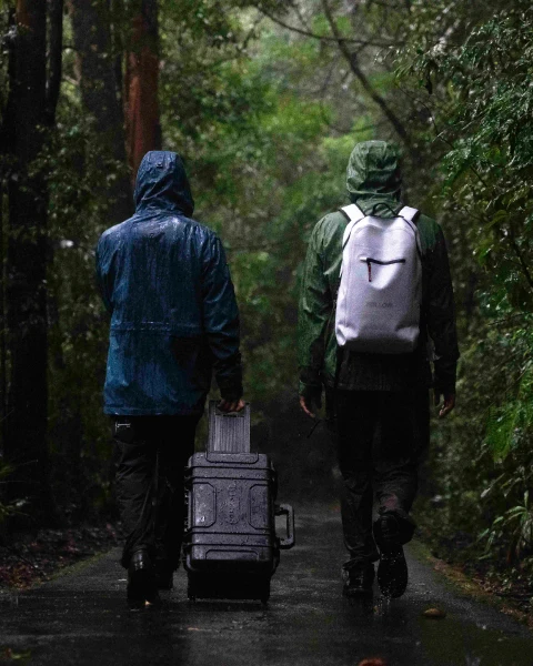 Follow Life Backpack [Light Grey] 7