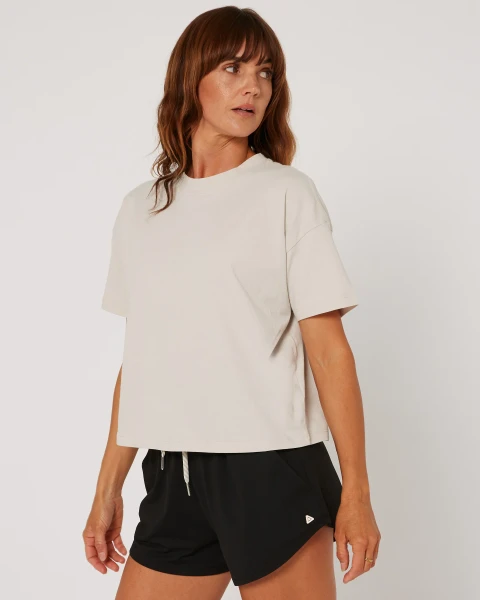 Follow Rhea Oversized Women's T-Shirt [Sand]