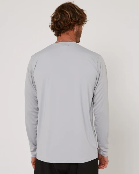 Follow Hybrid T-Shirt L/S [Light Grey] 3