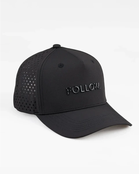 Follow Curved All Day Cap [Black] 2