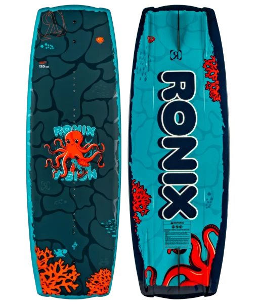 Ronix Vision Kid's Wakeboard [Inky The Octopus/Glow In The Dark]