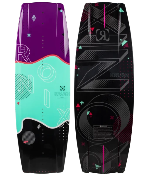 Ronix Krush Modello Core Girl's Wakeboard 125cm [Mint/Merlot]