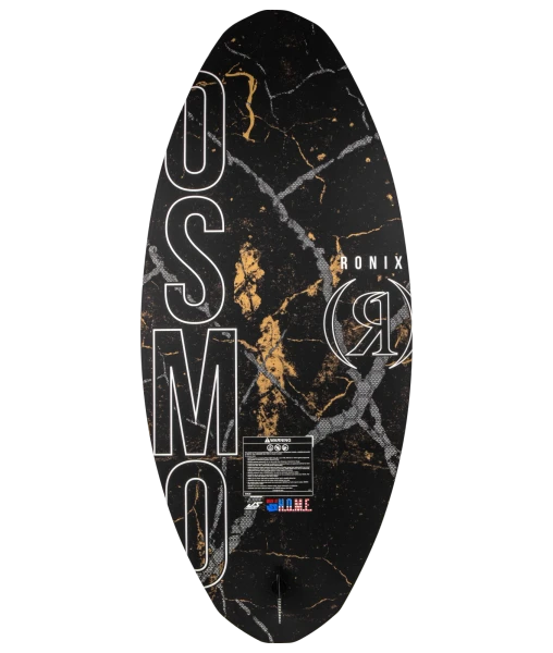 Ronix Osmo Dark Matter Skim Wakesurf Board [Black/Gold Treasure] 3