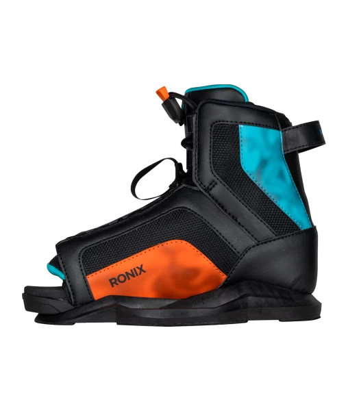 Ronix Vision Stage 1 Kid's Wakeboard Bindings [Black/Blue/Hot Red] 2