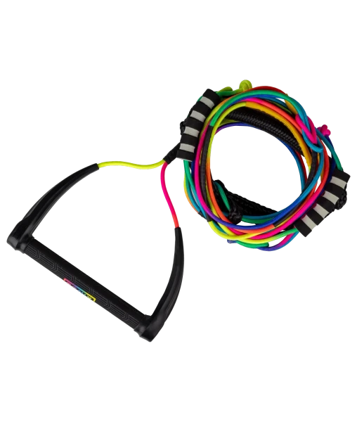 Ronix Recon Bungee Wakesurf Rope & Handle Combo [Rainbow]3 3