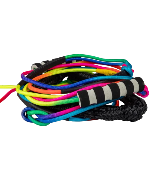 Ronix Recon Bungee Wakesurf Rope & Handle Combo [Rainbow]13 13