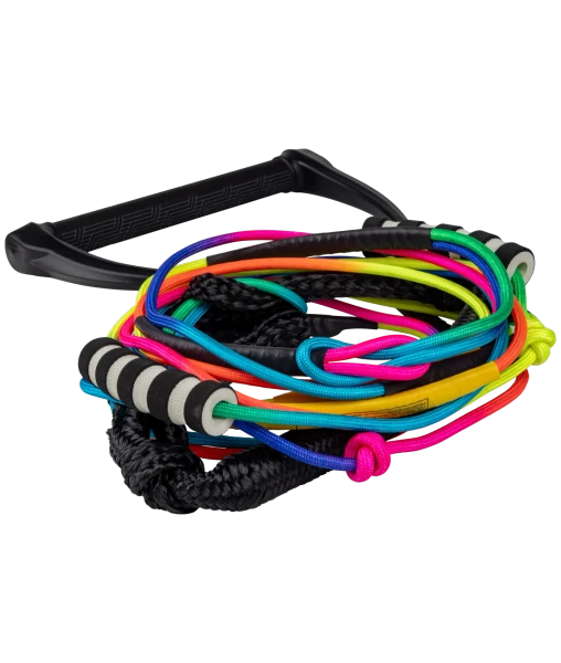 Ronix Recon Bungee Wakesurf Rope & Handle Combo [Rainbow]14 14