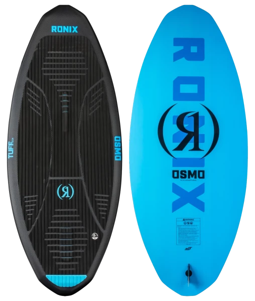 Ronix Osmo Tuff Tech Skim Wakesurf Board 55 in. [Black / Azure Blue]