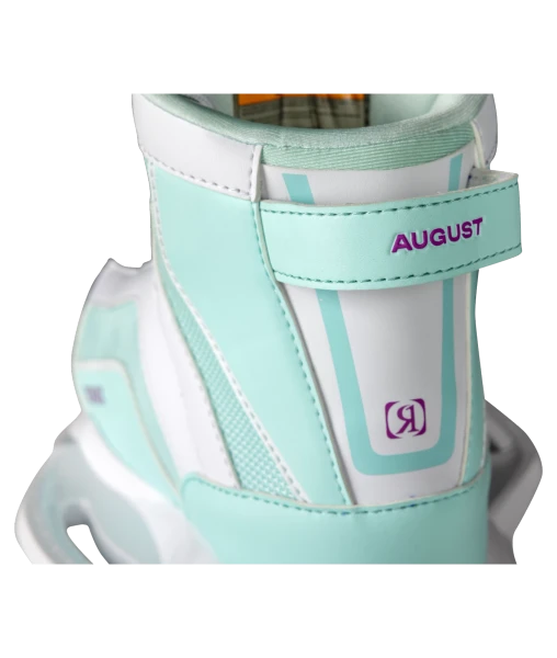 Ronix August Stage 1 Girl's Wakeboard Bindings [White/Mint] 5