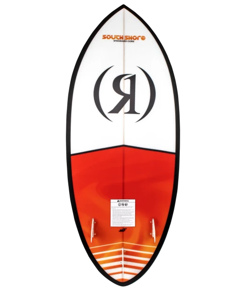 Ronix South Shore Skim Wakesurf Board w/ Straps [Lava Swirl] 3