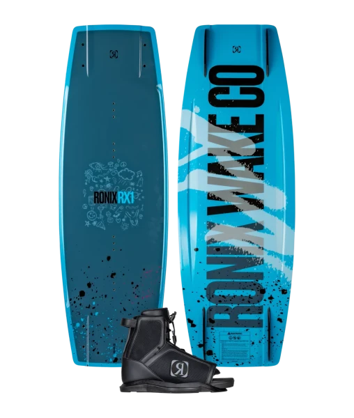 Ronix RX1 Kid's Wakeboard Package w/ Divide Bindings