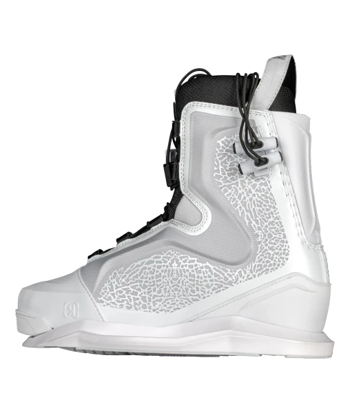 Ronix One Intuition Wakeboard Bindings [White Elephant/Chrome] 2
