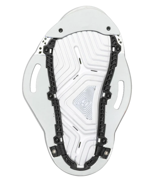 Ronix One Intuition Wakeboard Bindings [White Elephant/Chrome] 4