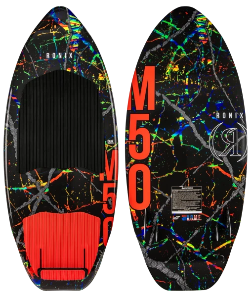 Ronix M50 Dark Matter Wakesurf Board [Distressed Color Palette]