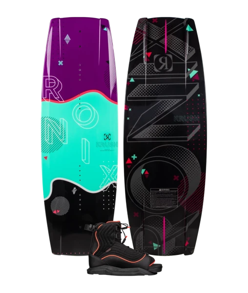 Ronix Krush Girl's Wakeboard Package w/ Luxe Bindings