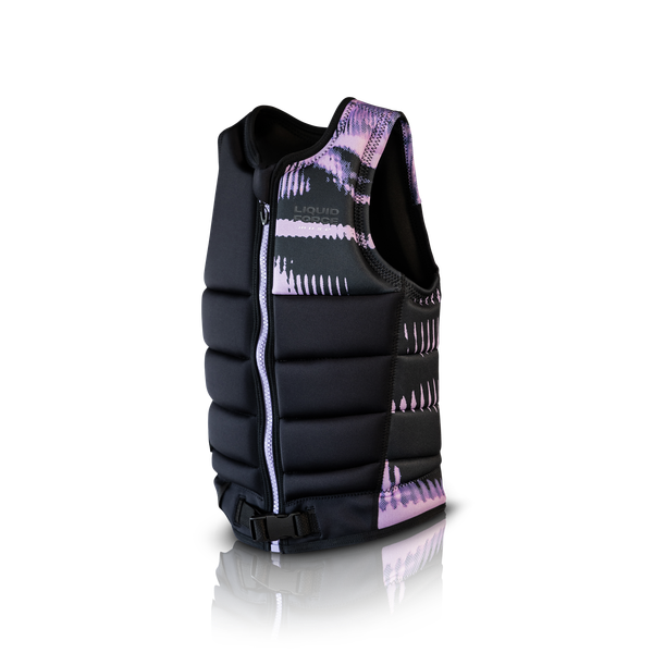 Liquid Force Muse Women's Comp Life Vest [Black/Purple] 3