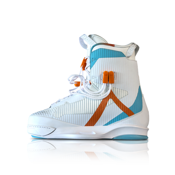 Liquid Force Vertex 6X Wakeboard Bindings [White] 3