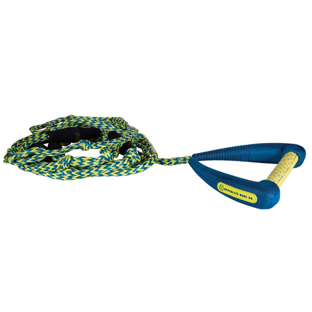 Hyperlite 25' Pro Surf Rope w/ Handle (Blue/Yellow)