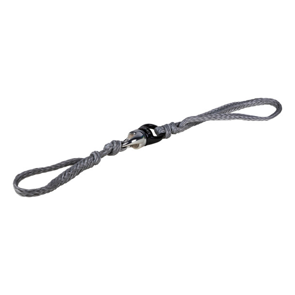 Rope Spinner - Surf Rope & Mainline Attachment - 2ft Sect. - Silver / Black