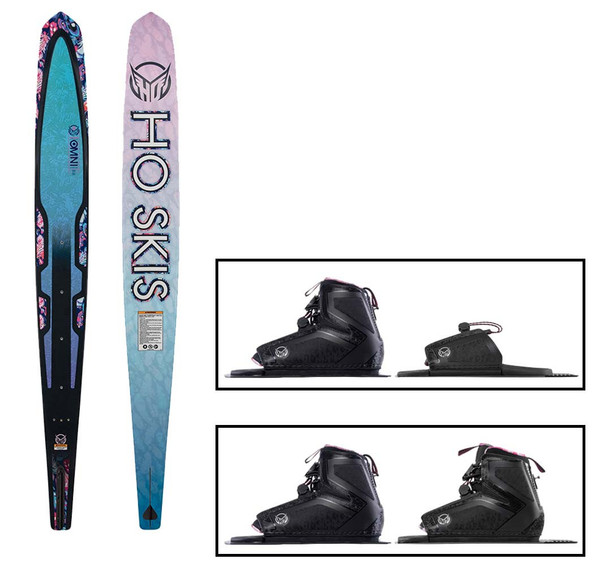 2022 HO Future Omni Water Ski Package - Tropical Blue