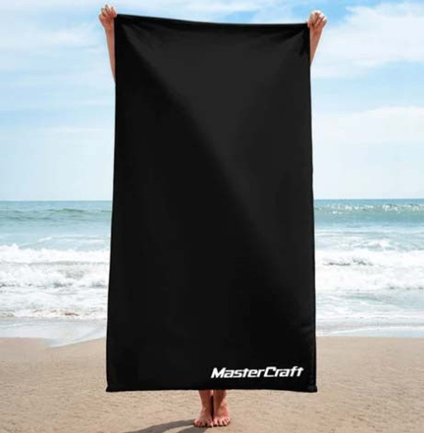 Mastercraft Classic Logo Towel - Black