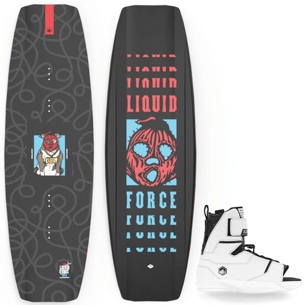 Liquid Force 2023 Apex Cable Wakeboard with Scan OT 6X Bindings