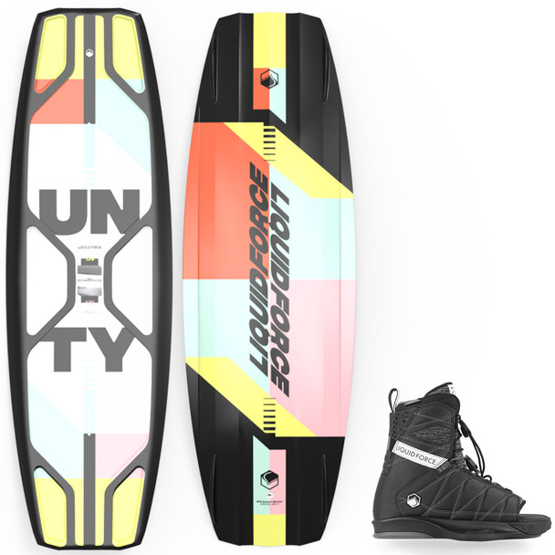 Liquid Force Unity Wakeboard with Classic 6X OT Bindings
