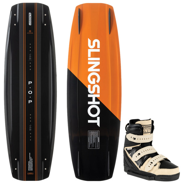 Slingshot P.O.P Wakeboard Package w/ KTV Bindings 2023