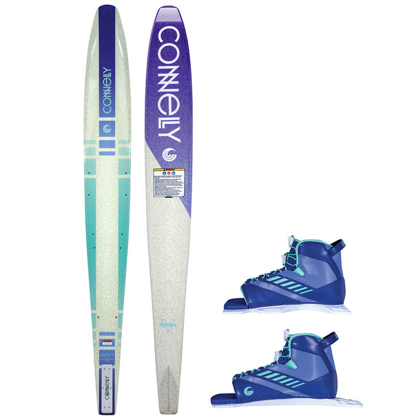 Connelly Aspect Women's Waterski Package w/ Shadow Bindings