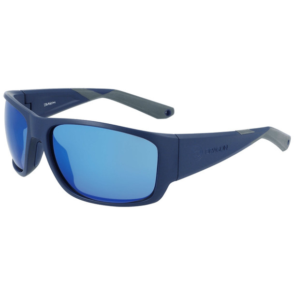 Dragon Tidal X H2O Polarized Sunglasses (Matte Navy H2O/LL Blue Ion Polar)