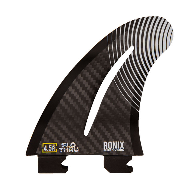 Ronix 4.5 in. Fin-S 2.0 Flo Thru Right Surf Fin (Carbon)
