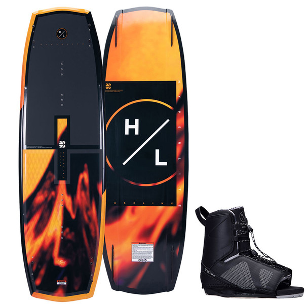 Hyperlite Baseline Wakeboard Package w/ Team OT Bindings 2024