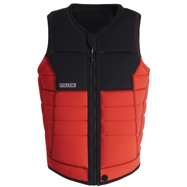 Follow Sovereign Comp Life Vest (Red/Black) 