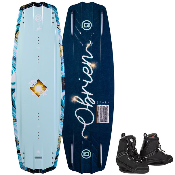 O'Brien Spark Women's Wakeboard Package w/ Infuse Bindings 2024