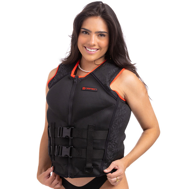 O'Brien Recon Neo Women's CGA Life Jacket (Red/Black) 3
