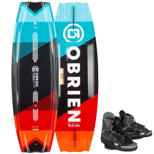 O'Brien System Kid's Wakeboard Package w/ Clutch Bindings