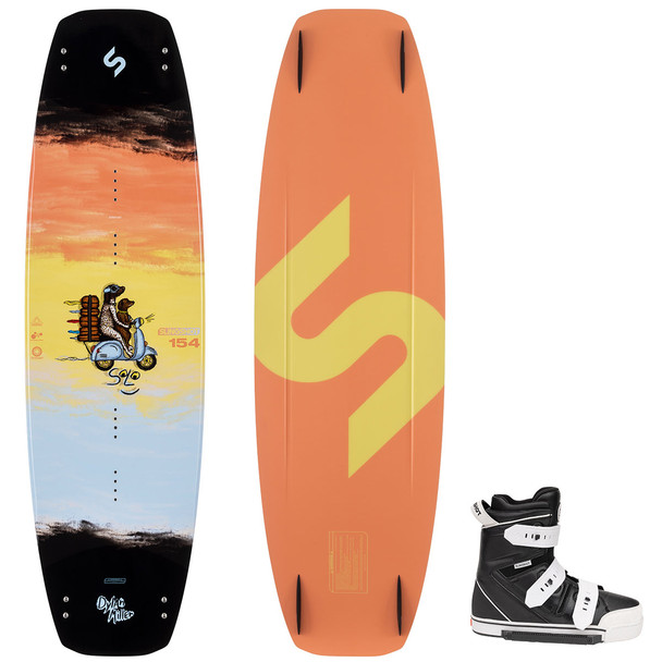 Slingshot Solo Wakeboard Package w/ KTV Bindings 2024