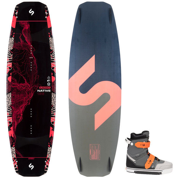 Slingshot Native Wakeboard Package w/ Rad Bindings 2024