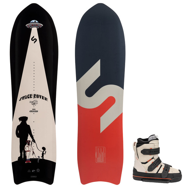 Slingshot Space Rover Wakeboard Package w/ Space Mob Bindings 2024