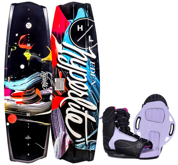 Hyperlite Eden 2.0 Jr Girl's Wakeboard Package w/ Jinx Bindings
