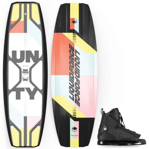 Liquid Force Unity Wakeboard Package w/ Index Bindings 2024