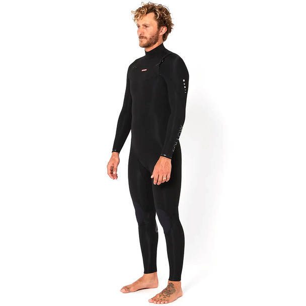 Follow P1 3/2mm Steamer Wetsuit [Black] 3