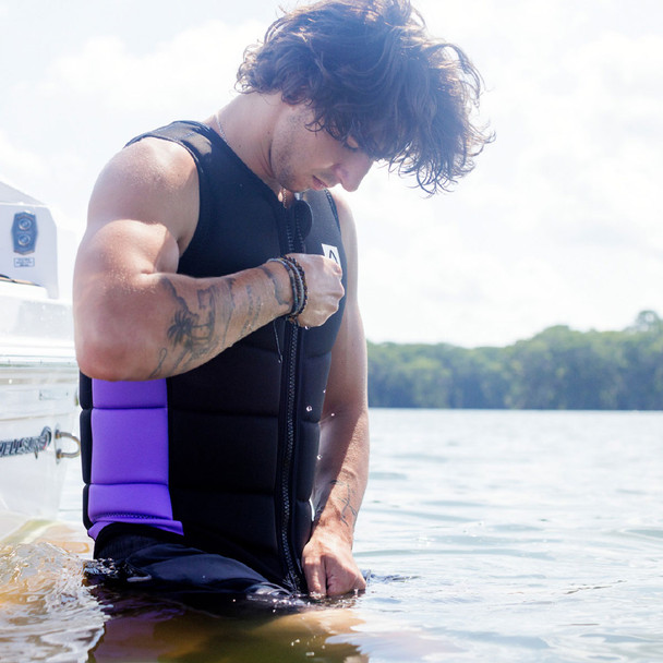 Follow Corp Comp Vest [Black/Purple] 4